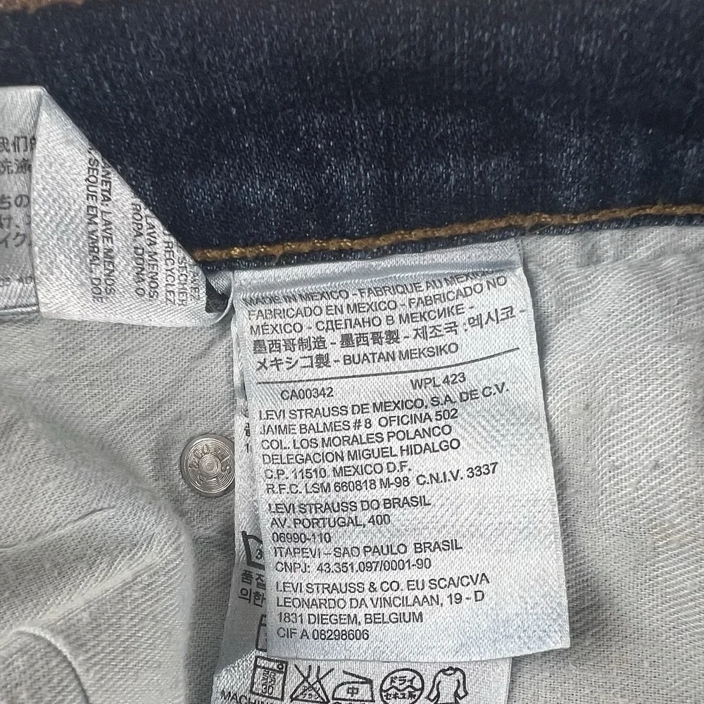 Levis 559 Relaxed Fit Jeans, Size 38 x 30- Blue Men's Cowboy Classic